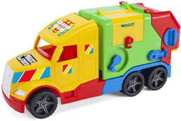 Magic Truck Basic śmieciarka kontener 36331 Wader