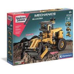 Clementoni, zestaw konstrukcyjny Laboratorium Mechaniki Buldożer