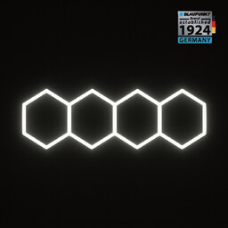 Lampa LED Hexagon 151W geometryczny panel sufitowy led