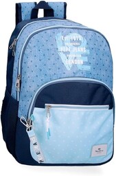 Pepe Jeans Noni Denim Plecak z podwójną komorą