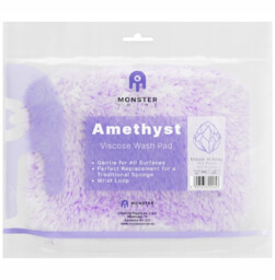 Monster Shine Amethyst Viscose Wash Pad - poręczny