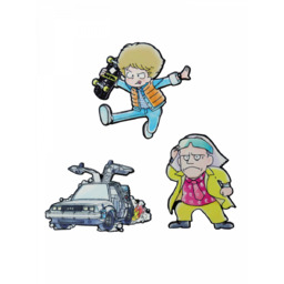 Przypinka Back to The Future - Japanese Style