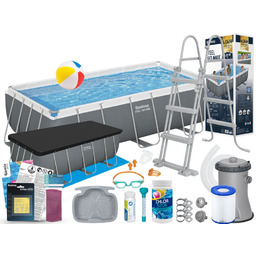 Basen Bestway 404x201x100 Ogrodowy Stelażowy 56441 18w1