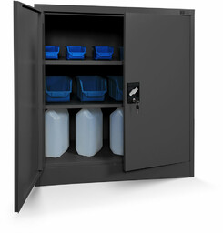 Szafka stalowa do biura BEATA, 900 x 930