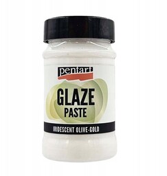 PASTA GLAZE gęsta opalizująca oliwkowe złoto 100ml -