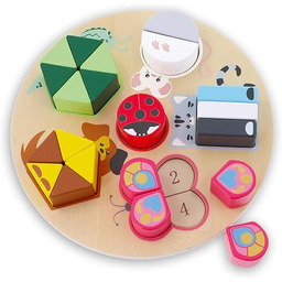 Trefl - Animal Team, Wooden Toys - Zabawka