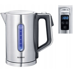 Czajnik Elektryczny 1,7L 3000W Regulacja Temperatury Stal Led