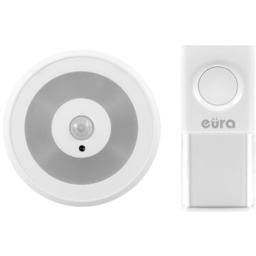 Dzwonek bezprzewodowy "eura" WDP-90H2 "disco" z lampką LED