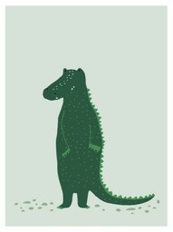 Krokodyl Plakat Trixie Baby
