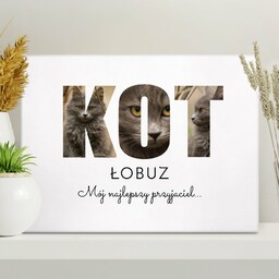 Obraz drukowany na płótnie z kolażem zdjęć 30x40