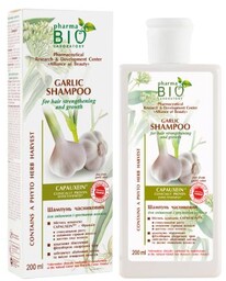 Pharma Bio Szampon wzmacniający włosy Czosnkowy, 200ml
