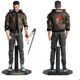 PureArts PA001CP Cyberpunk 2077 Męski V figurka
