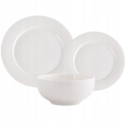 Serwis Obiadowy Porcelanowy 18EL 6OSÓB Komplet Zestaw Talerzy