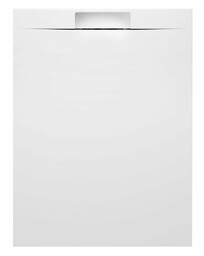 KAZUKO brodzik kompozytowy, 120x90 cm, biały 40340 ZIMOWA