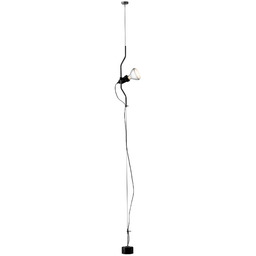 FLOS - Parentesi Lampa Wisząca Czarna Bez Ściemniacza