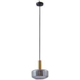 Lindby - Żyrandol Hildur Ø 22 cm, szary