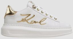 KARL LAGERFELD Białe sneakersy Kapri Signia Lace