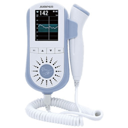 Medyczny detektor tętna płodu JUMPER JPD-100E2 Biało-fioletowy
