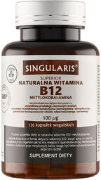 Singularis Superior Naturalna Witamina B12 Metylokobalamina 100 g,