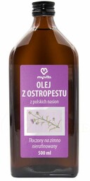 Olej z Ostropestu z Polskich Nasion, Myvita, 500ml