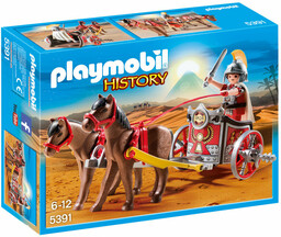 Playmobil History, klocki Rzymski rydwan, 5391