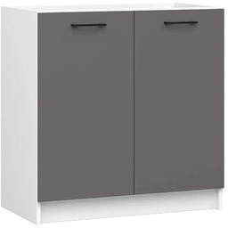 Edinos Szara szafka kuchenna pod zlewozmywak W1-P09
