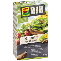 Granulat na ślimaki fosforan żelaza Compo Bio 350