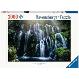 Puzzle 2D 3000 elementów: Wodospady