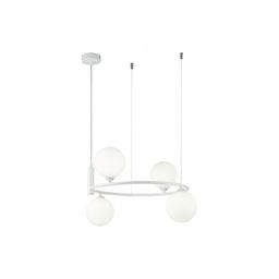 Ring White 4 - Maytoni - żyrandol nowoczesny