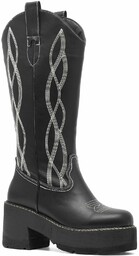 Kowbojki JENNY WS22235-03 Czarny