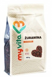 Żurawina Naturalna Suszona, Myvita, 400g
