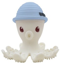 Gryzak Zabawka Ośmiornica Light Blue Mombella