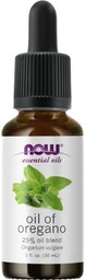 Olejek Oregano Mieszanka 25%, Now Foods, 30ml