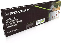 Siatka+słupki Dunlop 609x220cm