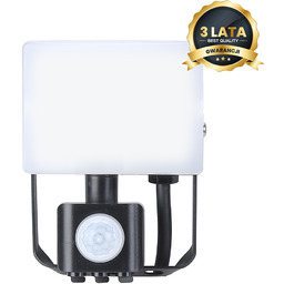 MILAGRO Naświetlacz LED 10W PIR 950lm 5000K EKN9017