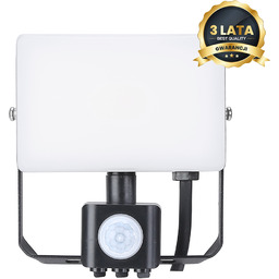 MILAGRO Naświetlacz LED 20W PIR 2000lm 5000K EKN9018