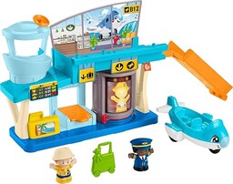 Fisher-Price Little People Port lotniczy Zestaw z lotniskiem