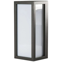 Lucande - Tame Zewnętrzna Lampa Ścienna Graphite/Opal