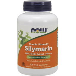 Now Foods Sylimaryna 300 mg, karczoch + mniszek