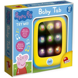 Lisciani, Baby Tab Peppa Pig Świnka Peppa 92246