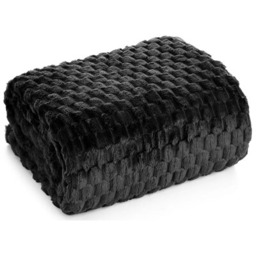 EUROFIRANY Koc Cindy6 70 x 160 cm Czarny