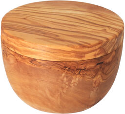 ČistéDřevo Cukierniczka z magnetyczną pokrywą z drewna oliwnego