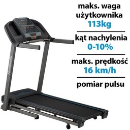 HORIZON FITNESS Bieżnia elektryczna eTR5.0 1470W 16km/h