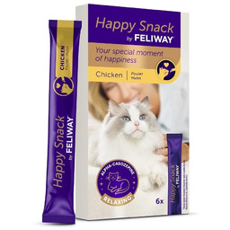FELIWAY Happy Snack 6x15g Kurczak kremowa przekąska