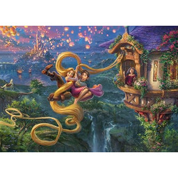 Schmidt Spiele 58034 Thomas Kinkade, Disney, Roszpunka, Tangled