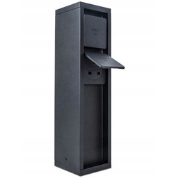 Mains słupek zasilający czarny 9702202012 Lutec