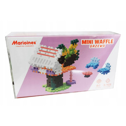 Marioinex Mini waffle wafle puzzle klocki DRZEWO 60