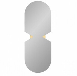 Aytm VERTO Lustro Ścienne Owalne 120 cm Tafla