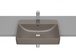ROCA A32753S660 INSPIRA SQUARE Umywalka półblatowa 550x420 FINECERAMIC