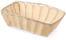 KOSZYK PROSTOKĄTNY Z POLIRATTANU 225x150x65 mm HENDI 426807